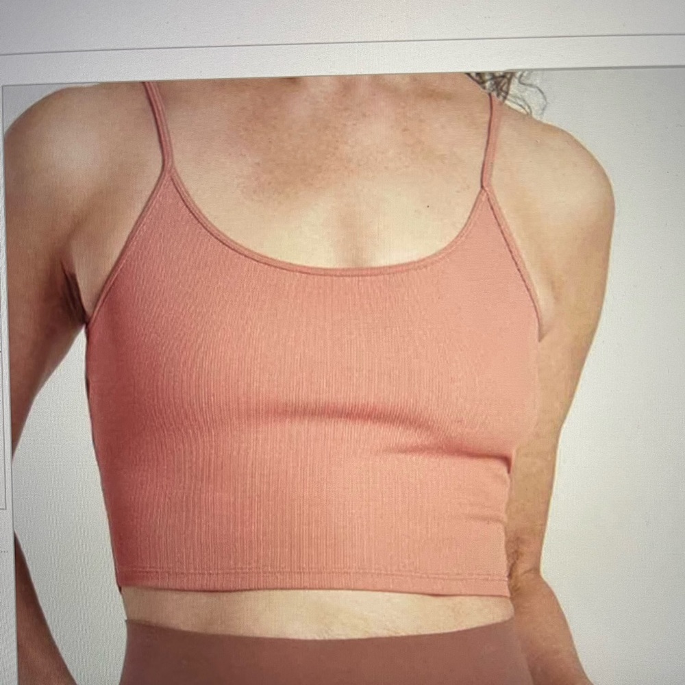 Athleta Powervita Ribbed Twist back tank